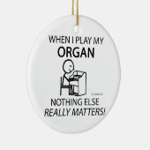 Organ Niets anders telt Keramisch Ornament (Rechts)