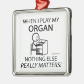 Organ Niets anders telt Metalen Ornament (Links)