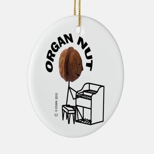 Organ Nut Keramisch Ornament (Rechts)