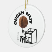 Organ Nut Keramisch Ornament (Links)