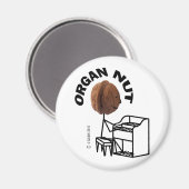 Organ Nut Magneet (Voorkant / Achterkant)