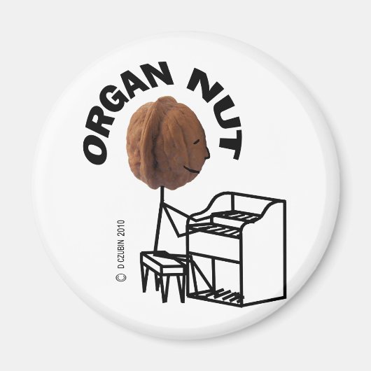Organ Nut Magneet (Voorkant)