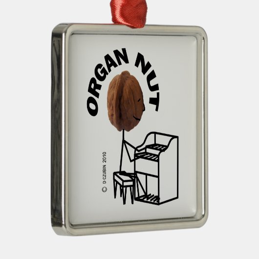 Organ Nut Metalen Ornament (Rechts)