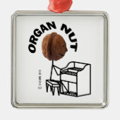 Organ Nut Metalen Ornament (Voorkant)