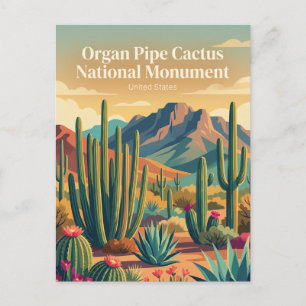 Organ Pipe Cactus National Monument Arizona Briefkaart