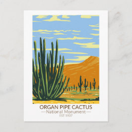 Organ Pipe Cactus National Monument Arizona Briefkaart