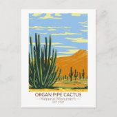 Organ Pipe Cactus National Monument Arizona Briefkaart (Voorkant)