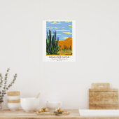 Organ Pipe Cactus National Monument Arizona Poster (Keuken)