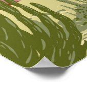 Organ Pipe Cactus National Monument Arizona Retro Poster (Hoek)