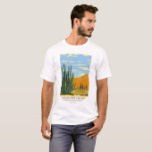 Organ Pipe Cactus National Monument Arizona T-shirt (Voorkant volledig)