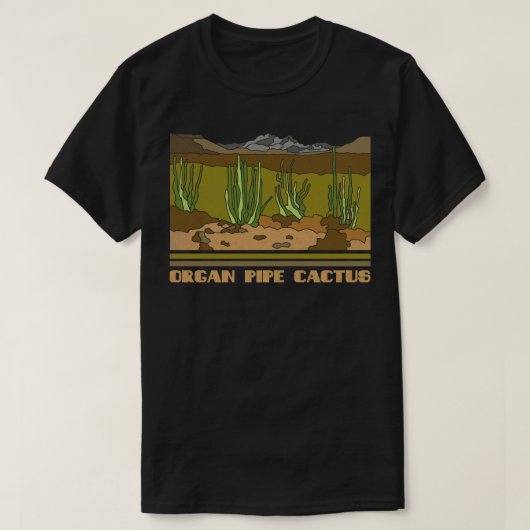Organ Pipe Cactus National Monument Natuurliefhebb T-shirt (Design voorkant)