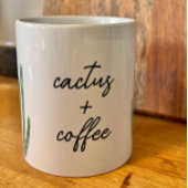 Organ Pipe Cactus Plus Koffie Waterverf Mok