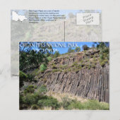 Organ Pipes Park, Victoria, Briefkaart Australië (Voorkant / Achterkant)
