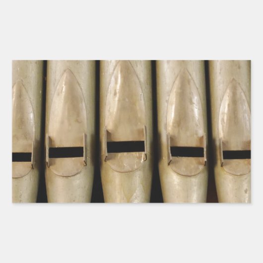 Organ Pipes Sticker (Voorkant)
