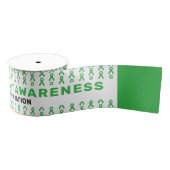Organ Transplant Awareness Pattern Ribbon Grosgrain Lint (Spoel)