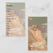 Organdy Wings Fairy. Visitekaartje (Voorkant / Achterkant)