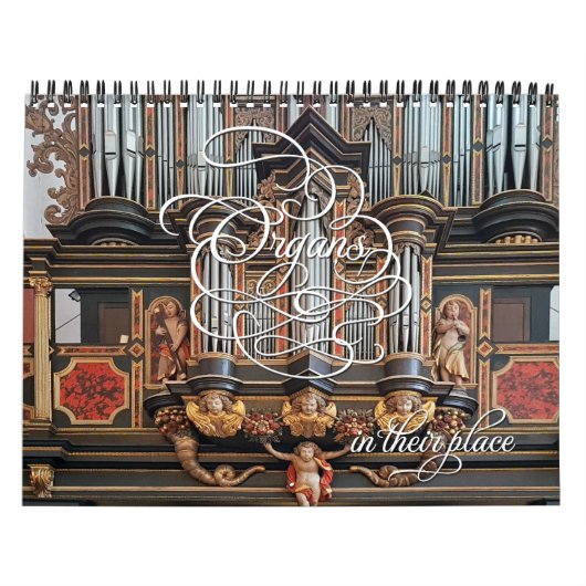 Organen in hun plaats - horizontale kalender (Hoes)