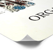 Organen van zintuiglijke spraakanatomie poster (Hoek)