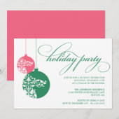  ORGANEN | VERZOEKEN VAN DE PARTIJ VAN HOLIDAAG KAART (Voorkant / Achterkant)