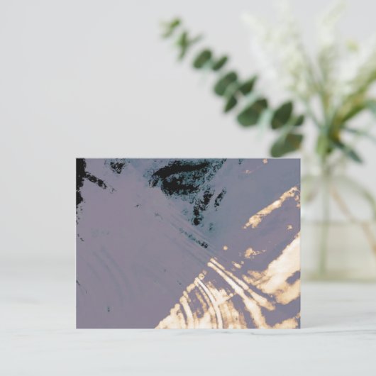 Organic Abstract 1271 Briefkaart (Staand voorkant)