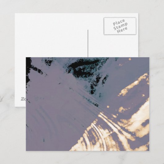 Organic Abstract 1271 Briefkaart (Voorkant / Achterkant)