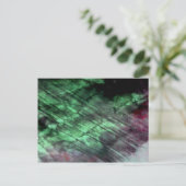 Organic abstract #1460 briefkaart (Staand voorkant)