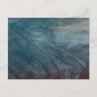 Organic abstract #1469 briefkaart