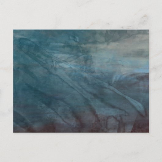 Organic abstract #1469 briefkaart (Voorkant)