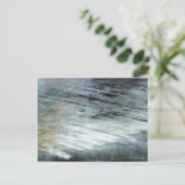 Organic abstract #1480 briefkaart (Staand voorkant)