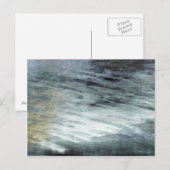 Organic abstract #1480 briefkaart (Voorkant / Achterkant)