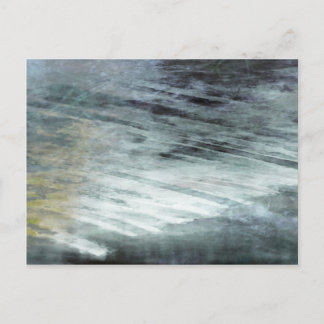 Organic abstract #1480 briefkaart