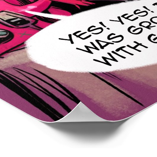 Organic and GMO Date Funny Poster (Hoek)