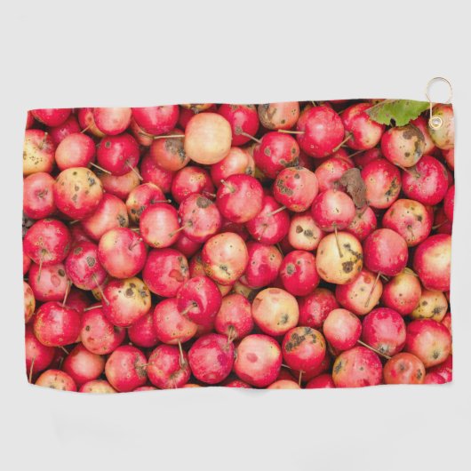 Organic Apple Golfhanddoek (Horizontaal)