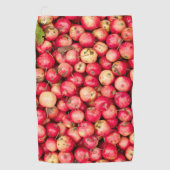 Organic Apple Golfhanddoek (Voorkant)