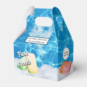 Organic Bath Soap Customer Gift Box Bedankdoosjes (Achterkant)