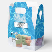 Organic Bath Soap Customer Gift Box Bedankdoosjes (Geopend)