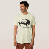Organic Bison T-shirt (Voorkant volledig)