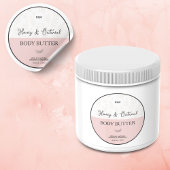 Organic Body Product Skincare Label
