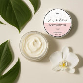 Organic Body Product Skincare Label
