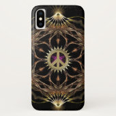 Organic Bohemian Peace Flower Case-Mate iPhone Case (Achterkant)