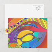 Organic Bold LifeScan Art Briefkaart (Voorkant / Achterkant)