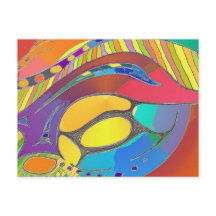 Organic Bold LifeScan Art Briefkaart