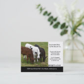 Organic Cattle Ranch of Butcher Visitekaartje (Staand voorkant)