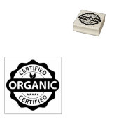 Organic Certified, Bio, Eco Friendly Rubberstempel (Gestempeld)