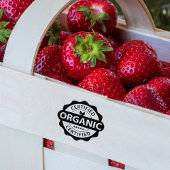 Organic Certified, Bio, Eco Friendly Rubberstempel