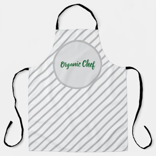 Organic Chef Apron Schort (Voorkant)