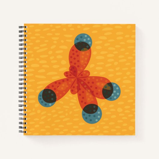 Organic chemie molecule science nerd notitieboek (Voorkant)