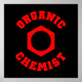 Organic Chemist Poster (Voorkant)