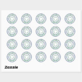Organic Chemist Ronde Sticker (Vel)