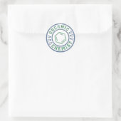 Organic Chemist Ronde Sticker (Tas)